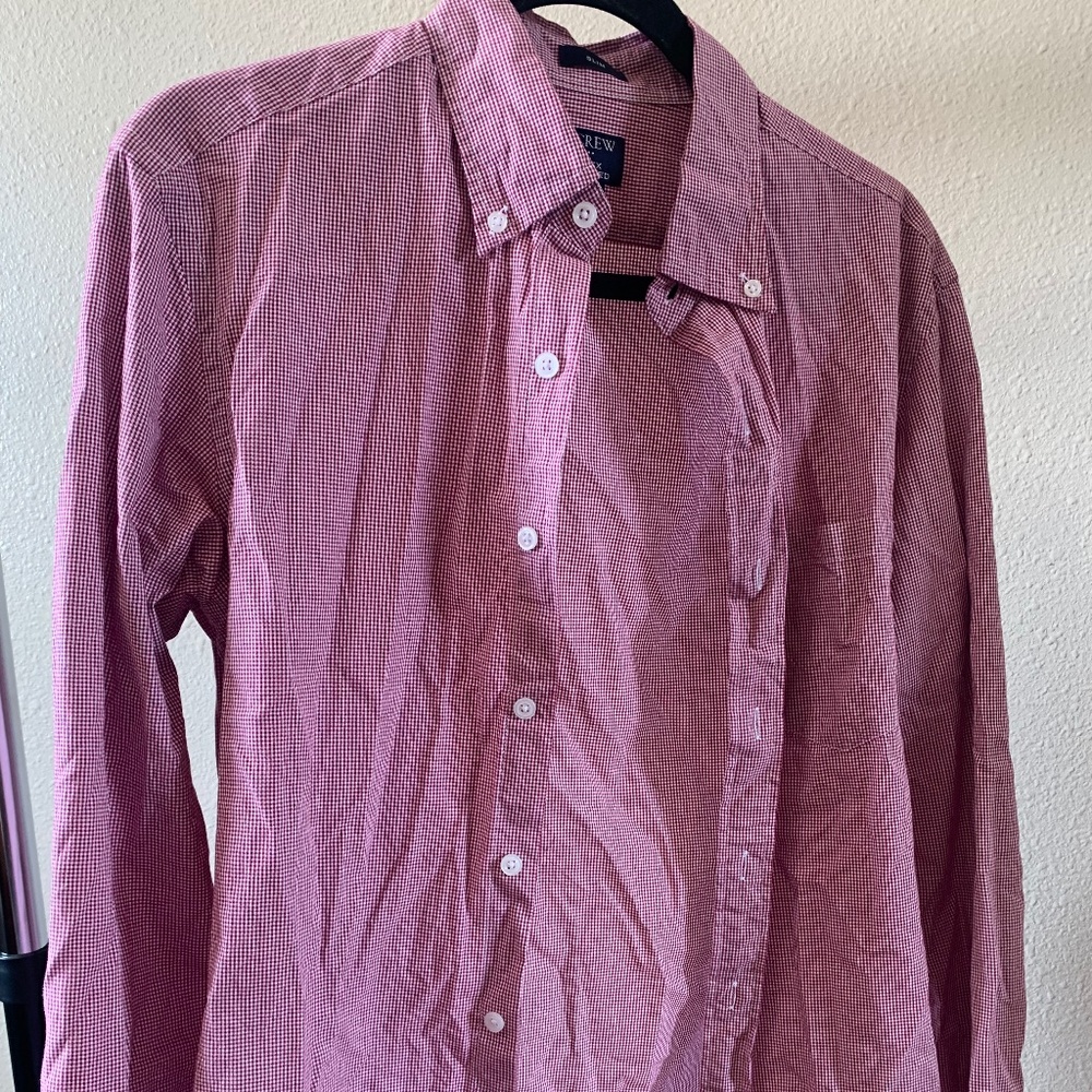 J. crew Men’s Button Down Long Sleeve Shirt
